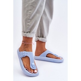 Șlapi Apollo Blue Foam pentru damă albastru 4