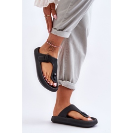 Flip Flops pentru damă, negru Apollo 4