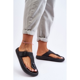 Flip Flops pentru damă, negru Apollo 2