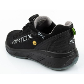Pantofi de lucru Airtox Techfiber S1-P Src Esd SR551CA negru 2
