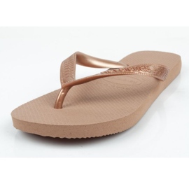 Slapi Havaianas În Auriu Roz de aur 1