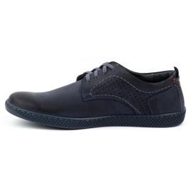 Antex Pantofi casual bărbați 302 bleumarin albastru 1