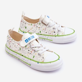 Pantofi pentru copii cu velcro Big Star LL374062 Alb 1 Pantofi pentru copii cu velcro Big Star LL374062 Alb 1