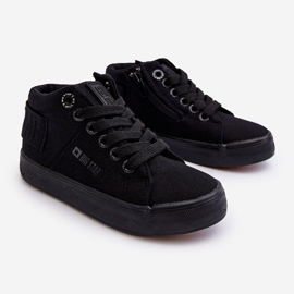 Pantofi înalți clasici pentru copii Big Star LL374001 Negri negru 1