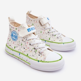 Pantofi pentru copii cu model Big Star LL374049 Alb 1