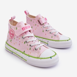Pantofi pentru copii cu model Big Star LL374051 Roz 1