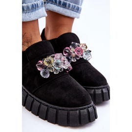 PS1 Pantofi sport la modă, cu decor negru Desire 2 PS1 Pantofi sport la modă, cu decor negru Desire 2