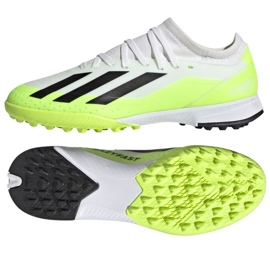 Pantofi de fotbal Adidas X Crazyfast.3 Tf Jr IE1568 alb alb 1