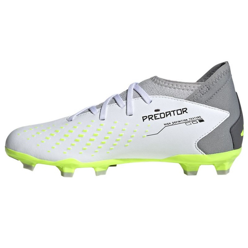 Pantofi adidas Predator Accuracy.3 Fg Jr IE9504 alb alb 1