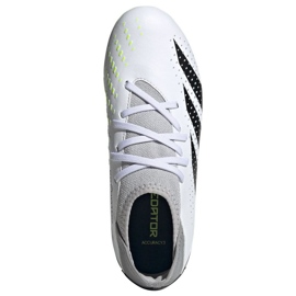 Pantofi adidas Predator Accuracy.3 Fg Jr IE9504 alb alb 2