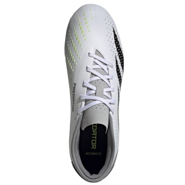 Pantofi Adidas Predator Accuracy.3 L Fg M GZ0014 alb alb 2