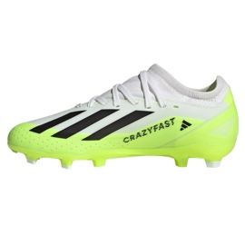 Pantofi adidas X CRAZYFAST.3 Fg Jr ID9352 alb alb 1