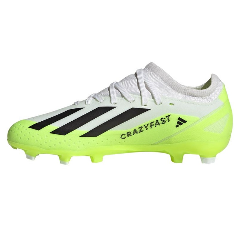 Pantofi adidas X CRAZYFAST.3 Fg Jr ID9352 alb alb 1