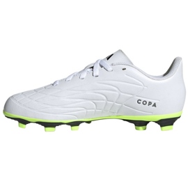Ghete de fotbal Adidas Copa Pure.4 FxG Jr GZ2551 alb alb 1