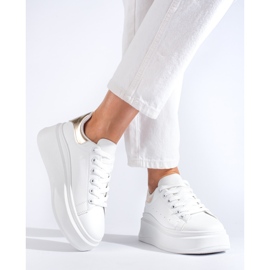 Pantofi sport albi de dama Shelovet 1