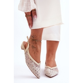 PG1 Balerini de damă bej Adore 1 PG1 Balerini de damă bej Adore 1
