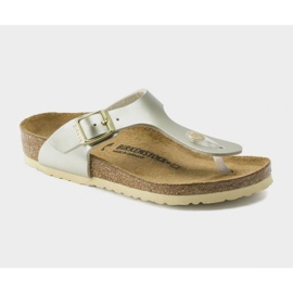 Papuci Birkenstock Gizeh Bs Jr 1015592 galben 1