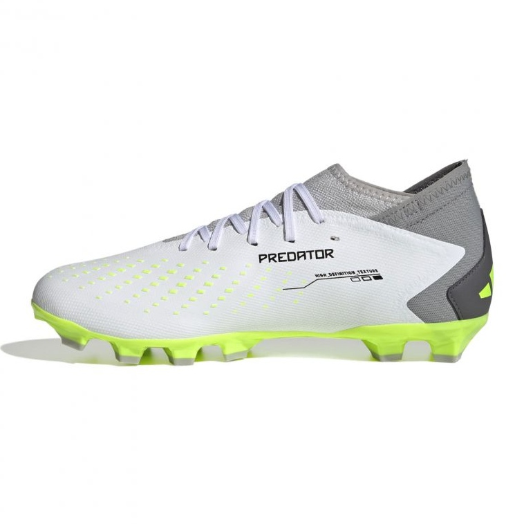 Pantofi de fotbal Adidas Predator Accuracy.3 Mg M IE9484 alb și gri alb 1