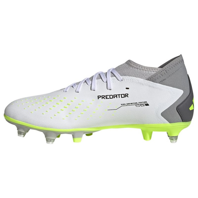 Pantofi de fotbal Adidas Predator Accuracy.3 Sg IE9492 alb alb 1