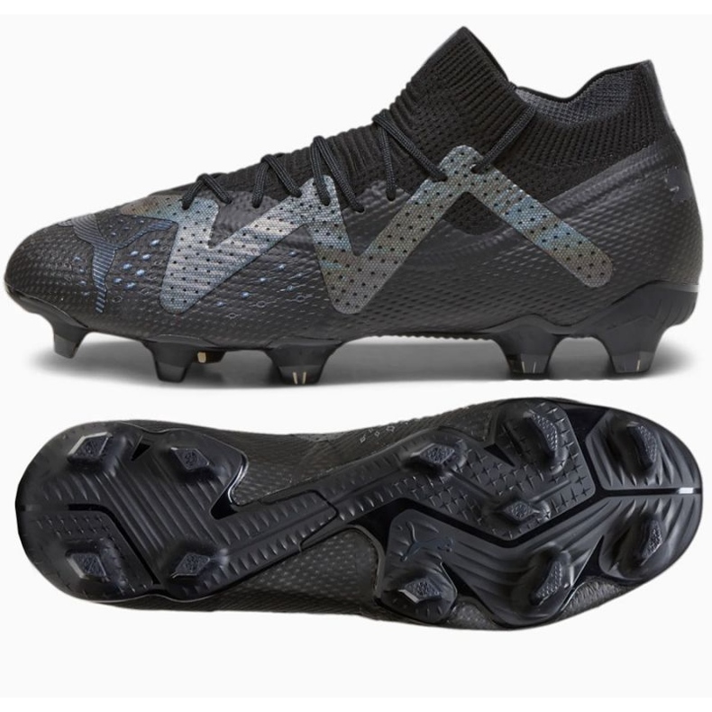 Ghete de fotbal Puma Future Ultimate FG/AG M 107355-02 negru negru 1