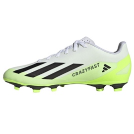 Pantofi de fotbal Adidas X Crazyfast.4 FxG M HQ4535 alb alb 1 Pantofi de fotbal Adidas X Crazyfast.4 FxG M HQ4535 alb alb 1