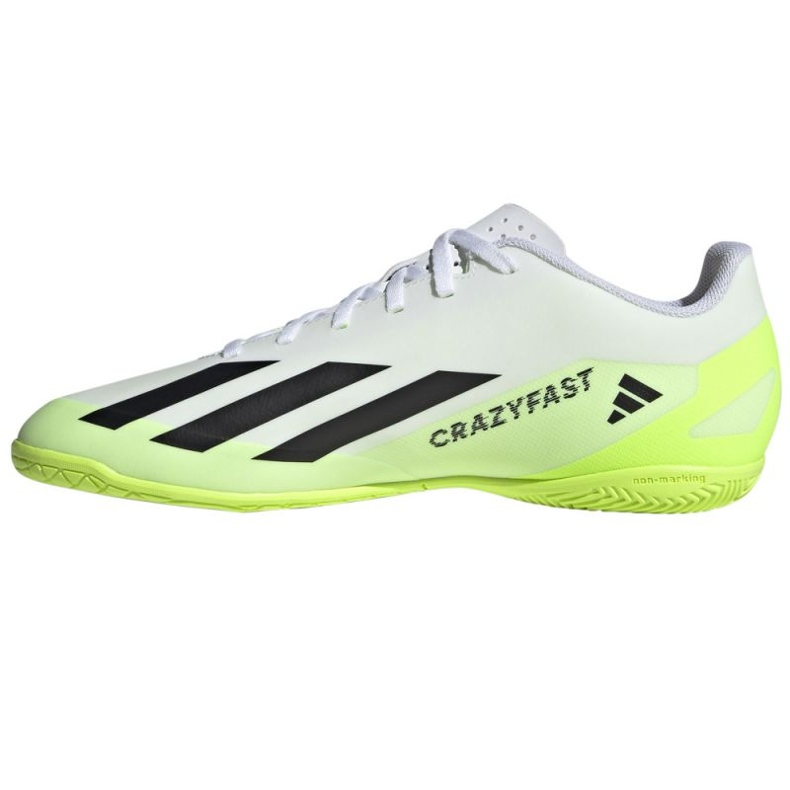 Adidas X Crazyfast.4 In M IE1586 pantofi de fotbal alb alb 1 Adidas X Crazyfast.4 In M IE1586 pantofi de fotbal alb alb 1
