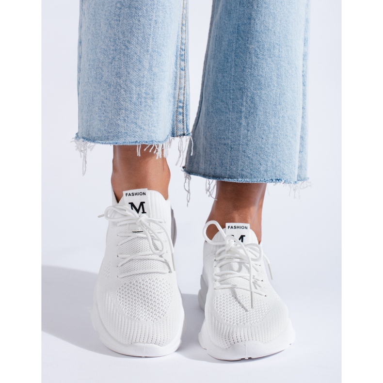 Pantofi sport albi de dama Shelovet 1