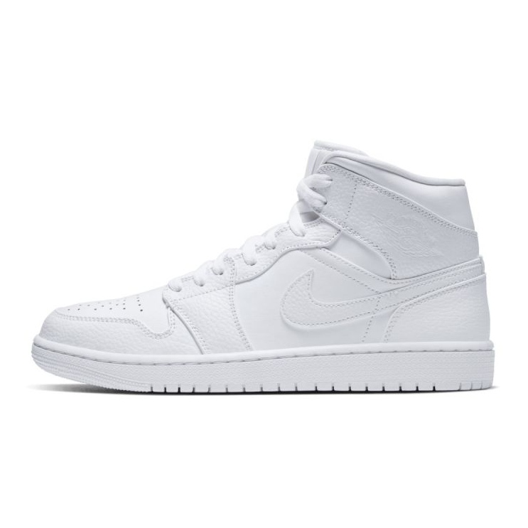 Pantofi Nike Air Jordan 1 Mid M 554724-130 alb 1