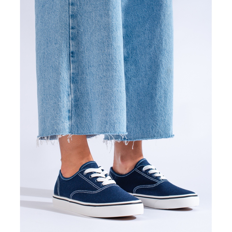 SHELOVET Adidași de damă albastru 1