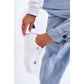 PE1 Pantofi de damă cu șireturi albi Etna 2