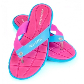 Papuci Aqua-Speed ​​Bali roz-albastru 03 479 2