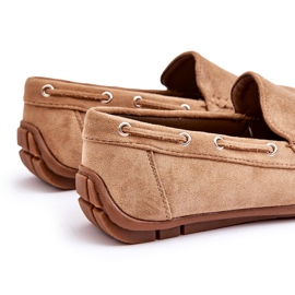 Mocasini cu slip-on din piele intoarsa pentru barbati, maro 3 Mocasini cu slip-on din piele intoarsa pentru barbati, maro 3