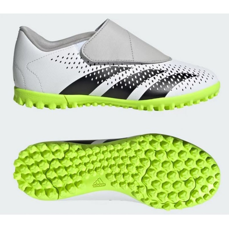 Pantofi Adidas Predator Accuracy.4 Vel Tf Jr IE9435 alb alb 1