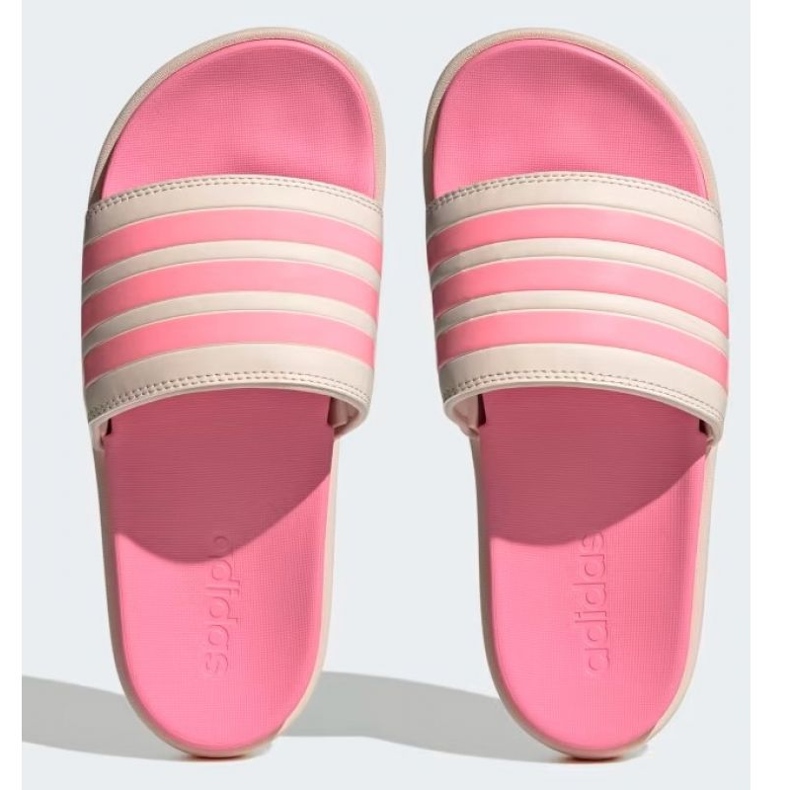 Șlapi Adidas Adilette Platform HP9409 roz bej 2