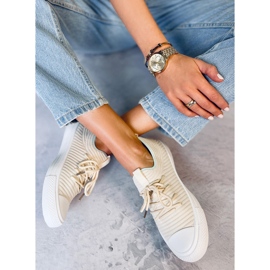 Tenisi sosete dama Bruni LT.BEIGE bej 2