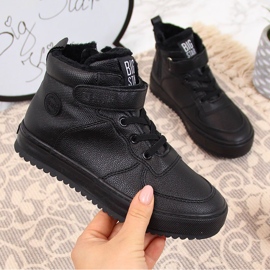 Tenisi copii izolați negri Big Star GG374040 negru 1