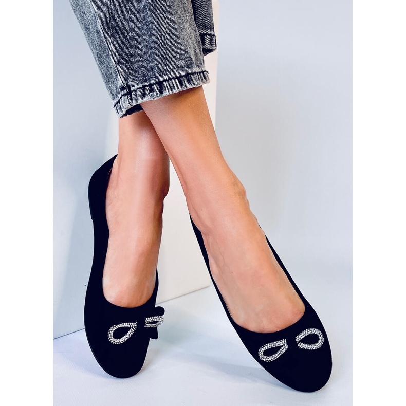 Benoit Balerini din piele intoarsa neagra negru 1