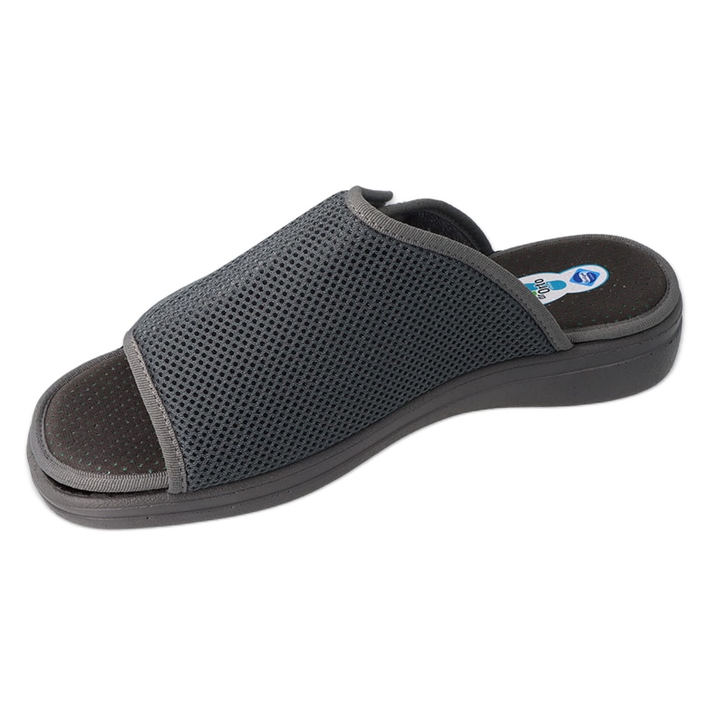 Papuci pentru bărbați Dr.ORTO Befado cu fund velcro 078M001 verde 1