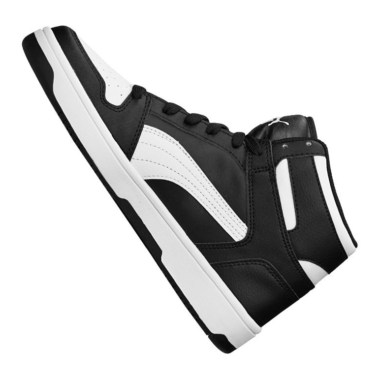 Tenisi Puma Rebound LayUp Jr 370486 01 negru 1