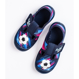 SHELOVET Papuci cu velcro pentru un baiat 3F multicolor 1