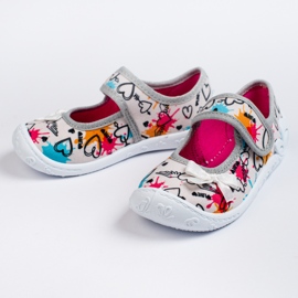 SHELOVET Papuci multicolori 3F pentru fete 1