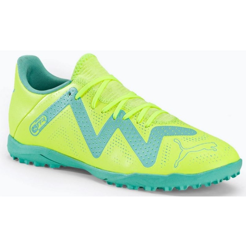 Pantofi de fotbal Puma Future Play Tt M 107191 03 verde verde 1