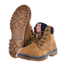 Ghete baieti izolate camel Big Star KK374130 galben 2