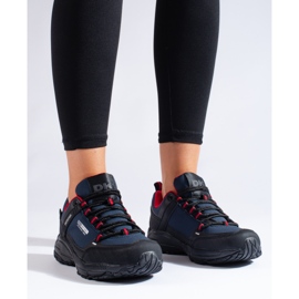 DK Pantofi de trekking în aer liber negru albastru marin 1 DK Pantofi de trekking în aer liber negru albastru marin 1