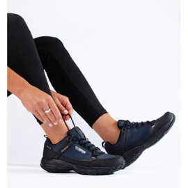 Pantofi de trekking outdoor damă DK bleumarin albastru 1