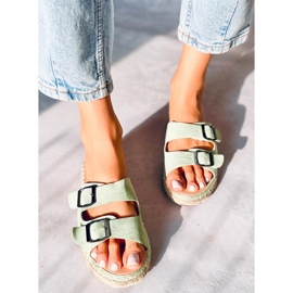 Espadrile Maina Green verde 1 Espadrile Maina Green verde 1