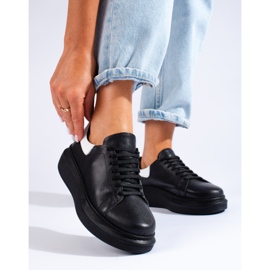 SHELOVET Pantofi sport de damă clasici negri de la T.Sokolski negru 2