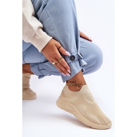 PG1 Pantofi Sport Slip-on dama Bej Claris 1