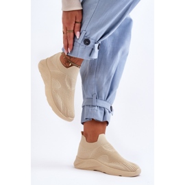 PG1 Pantofi Sport Slip-on dama Bej Claris 2
