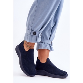 PG1 Pantofi sport cu slip-on pentru damă Claris bleumarin albastru 1 PG1 Pantofi sport cu slip-on pentru damă Claris bleumarin albastru 1